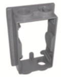 1-GANG FLANGED EXTENSION BOXES 1-9/16 DEEP